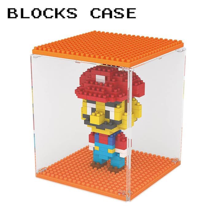 ORIGINAL LOZ Display Case | Colorful koleksi Mini Loz H836