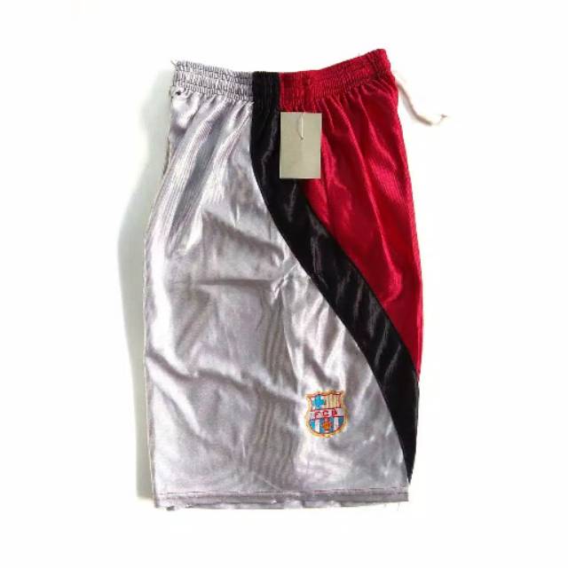 Celana Pendek Kolor Pria Kombinasi Bola Bahan Polyester Allsize