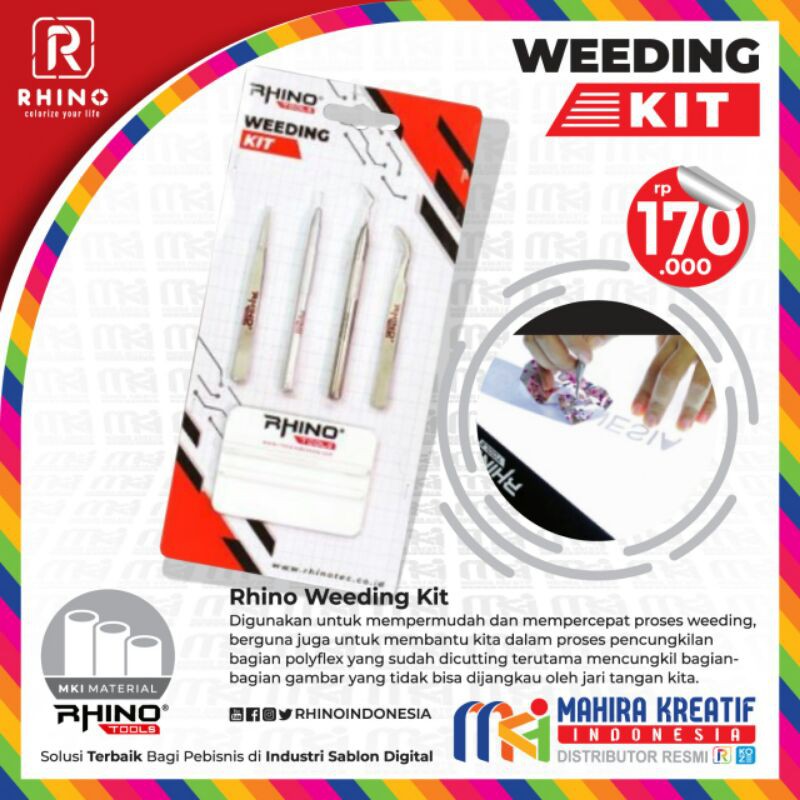 wedding kit rhinotech alat sablon