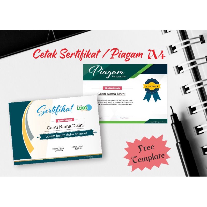 

CETAK PIAGAM SERTIFIKAT CUSTOM