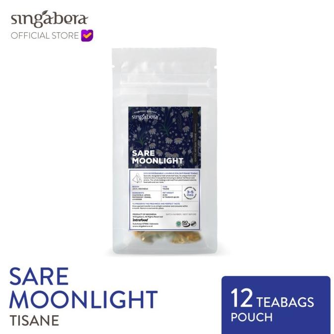 

(BISA COD) Singabera Tea & Tisane-Sare Moonlight Calming Tea 12 teabag OBRAL Kode 267