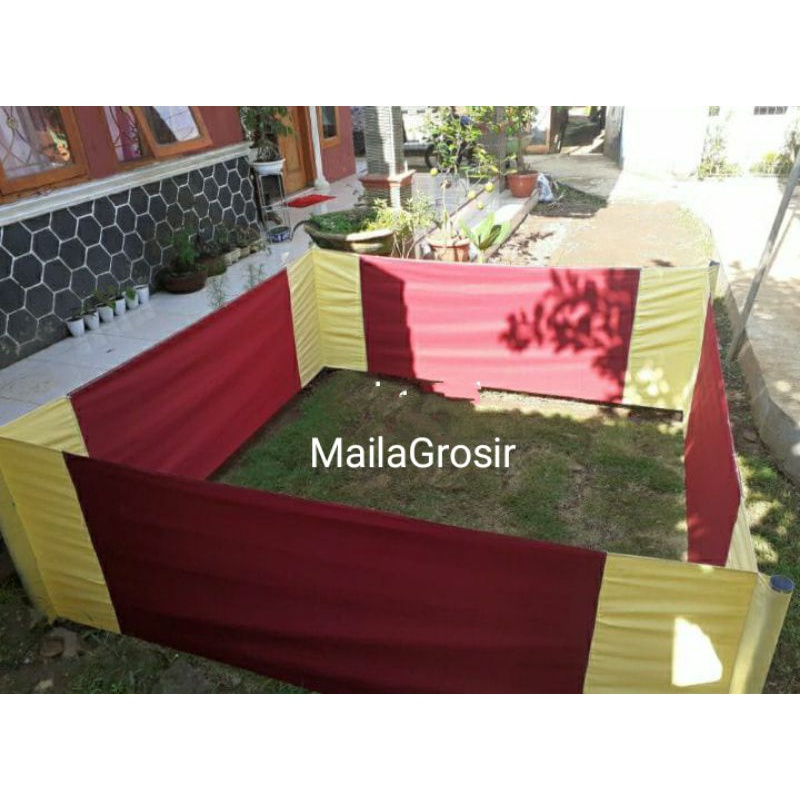 Geber ayam aduan, ukuran 2x2 - Ring Ayam Aduan Tebal- Arena Ayam Laga Berkualitas - Keber Ayam Murah