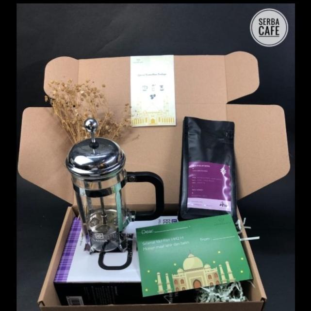 

Hampers Lebaran Spesial 2 (French Press+Kopi) Sale!!!R30F