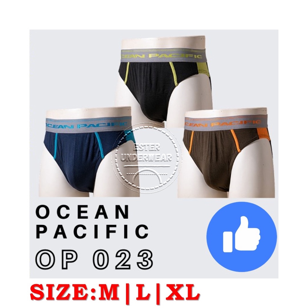 CD Pria OCEAN PACIFIC OP 023 ISI 3PCS