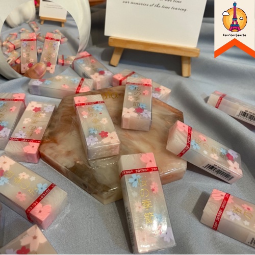 

Penghapus Joyko Motif Cherry Blossom Sakura Besar ER-121 Warna Pastel Murah Bagus Imut Joyko Pastel Eraser Big Sakura Square ER-121 Fancy Best Gift Present For Birthday Event Souvenir Alat Tulis Kantor Sekolah Ready Grosir Kado Ulang Tahun READY COD