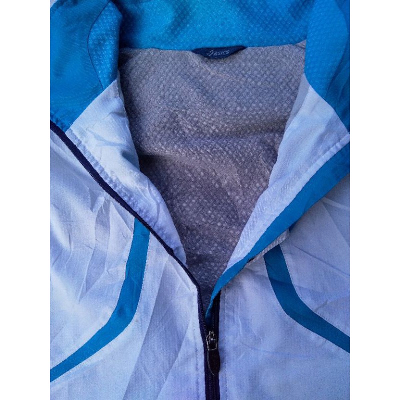 jaket second asics