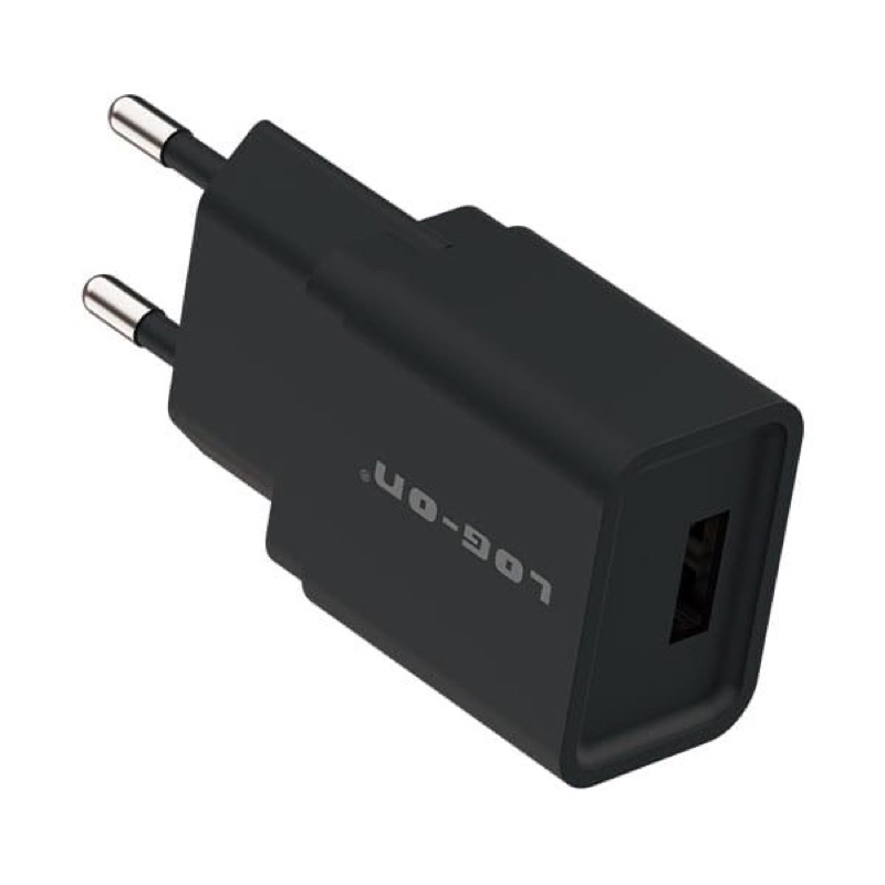 ADAPTOR CHARGER - BATOK CHARGER 1 USB LOG-ON LO-C01 5V 1.2A