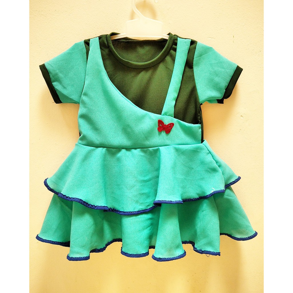 Dress Butterfly 1-2 Tahun - Baju Anak Murah - Terusan Anak Perempuan - Dres Kupu Kupu - Blus Harian