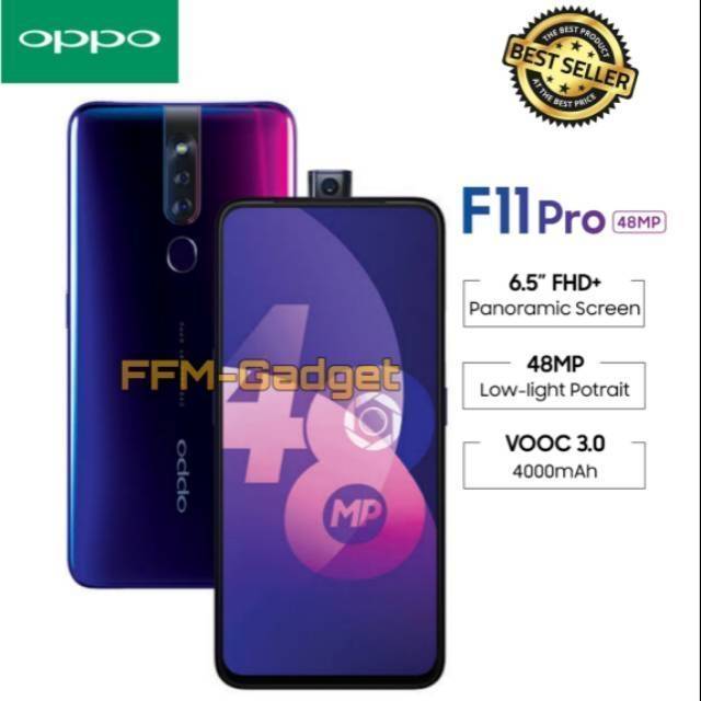 Oppo F11 Pro Ram 6/64 GB Garansi Resmi 1 Tahun