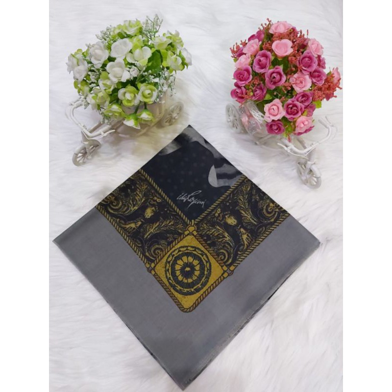 Jilbab IDA ROYANI Best Seller, Leopard Hitam Abu