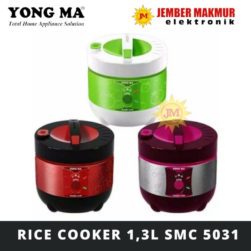 YONGMA MAGIC COM 3 IN 1 RICE COOKER 1,3 LITER SMC 5031