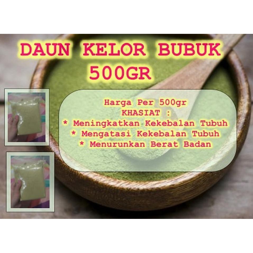 

Daun Kelor Bubuk Serbuk Murni 500gr | Menurunkan Kolestrol