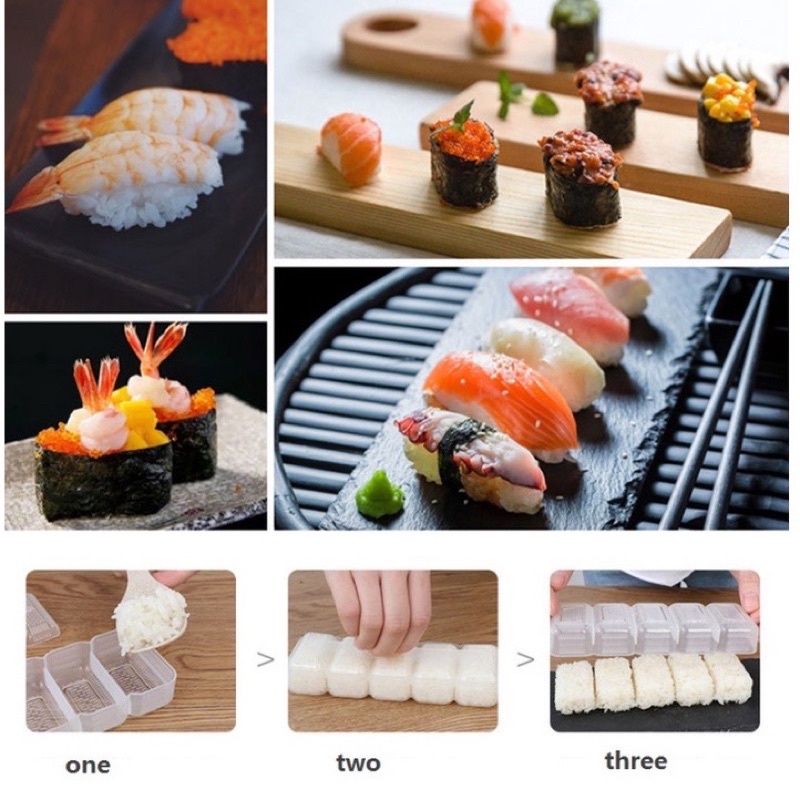 Cetakan Nasi Sushi Nigiri - Sushi Mold Bento Maker