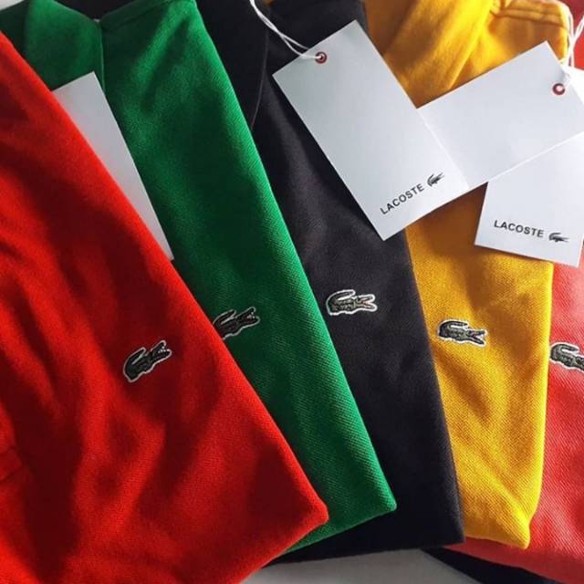 Kaos lacoste original import  Shopee Indonesia