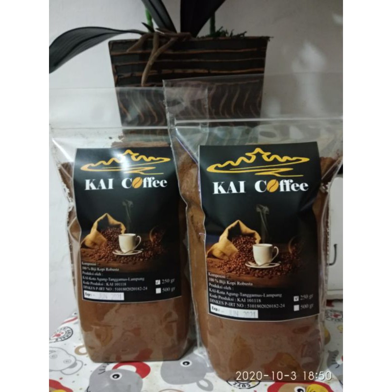 

kopi Robusta asli kopi semendo sumatra selatan cap KAI kopi