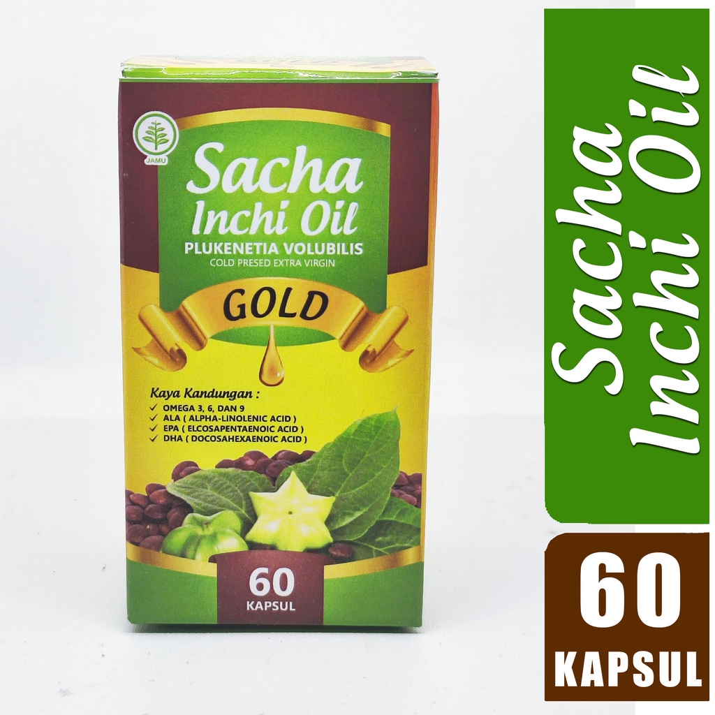 Sacha Inchi Oil 60 Kapsul