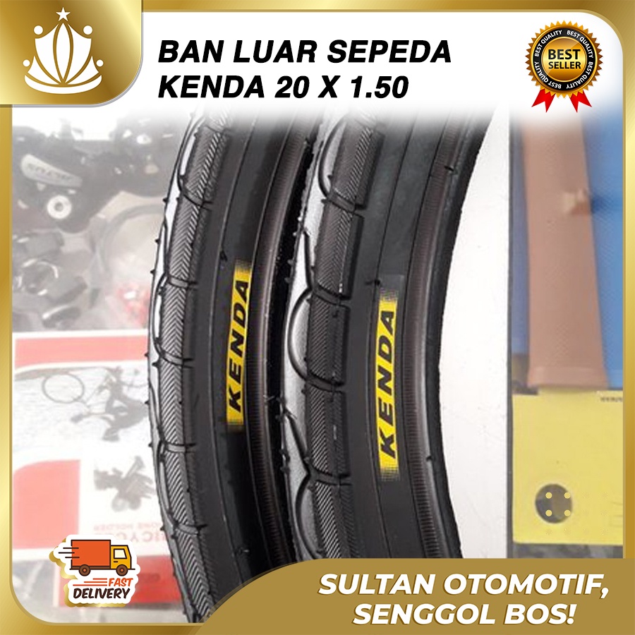 Ban Luar Sepeda KENDA Kwest 20 x 1.50