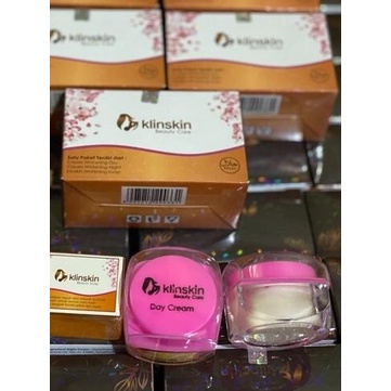➢ []PAKET SKINCARE CREAM KLINSKIN BEAUTY CARE ORIGINAL ADA HOLOGRAM[Pembersih Wajah] ۩