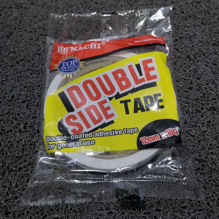 

Double Side Tape Nachi 12mm x 10Yard Lengket dan Kuat