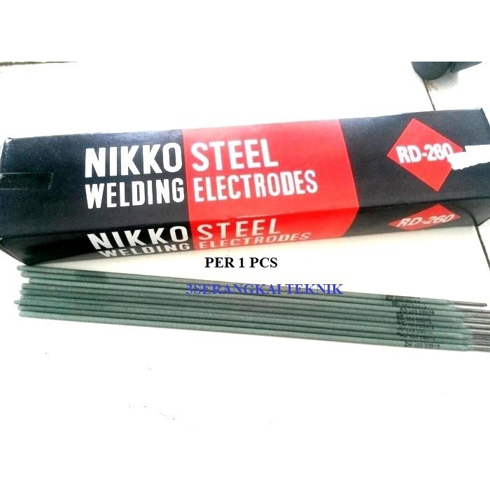 Kawat Las NIKKO STEEL RD260 2 mm Panjang 30 mm RD260 1 PCS