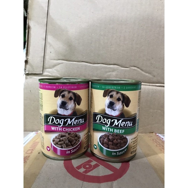 DOG MENUE makanan kaleng 415gr