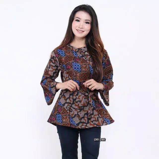 BLOUSE BATIK / BLOUSE KANTOR / ATASAN BATIK WANITA / BLOUSE MURAH / BAJU BATIK WANITA / BAJU BLOUSE