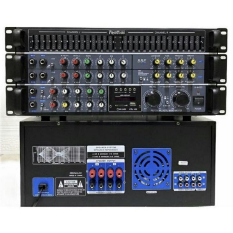 Amplifier Karaoke FIRSTCLASS FC A4400 BLUETOOTH