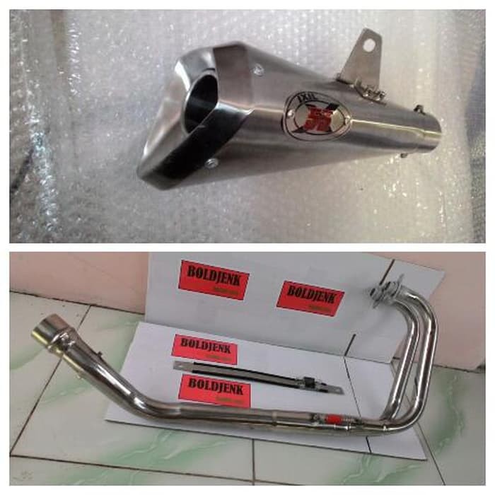 Knalpot IXIL X55 fullset NINJA250/300/Z250