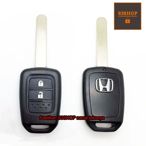 Casing Kunci Honda BRV All New BRIO Tombol 2 Button Key Shells