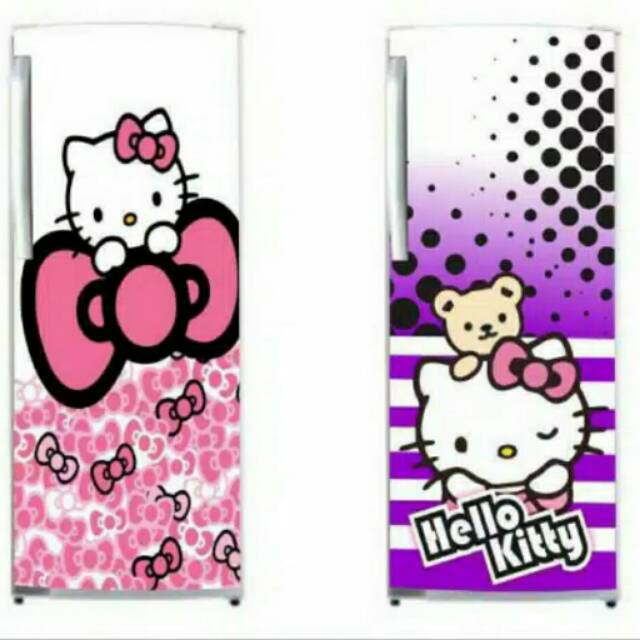 Sticker kulkas 2pintu