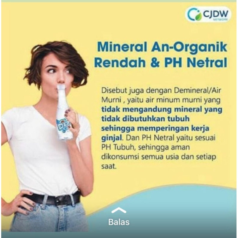 Air Minum Kesehatan Oxy beda dgn Air minum Biasa  OXGNDW