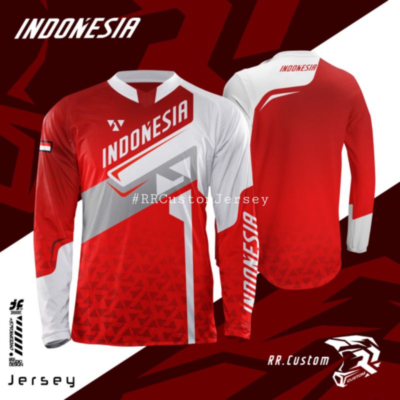 Jersey Sepeda INDONESIA 2020 Design Original By RR Custom