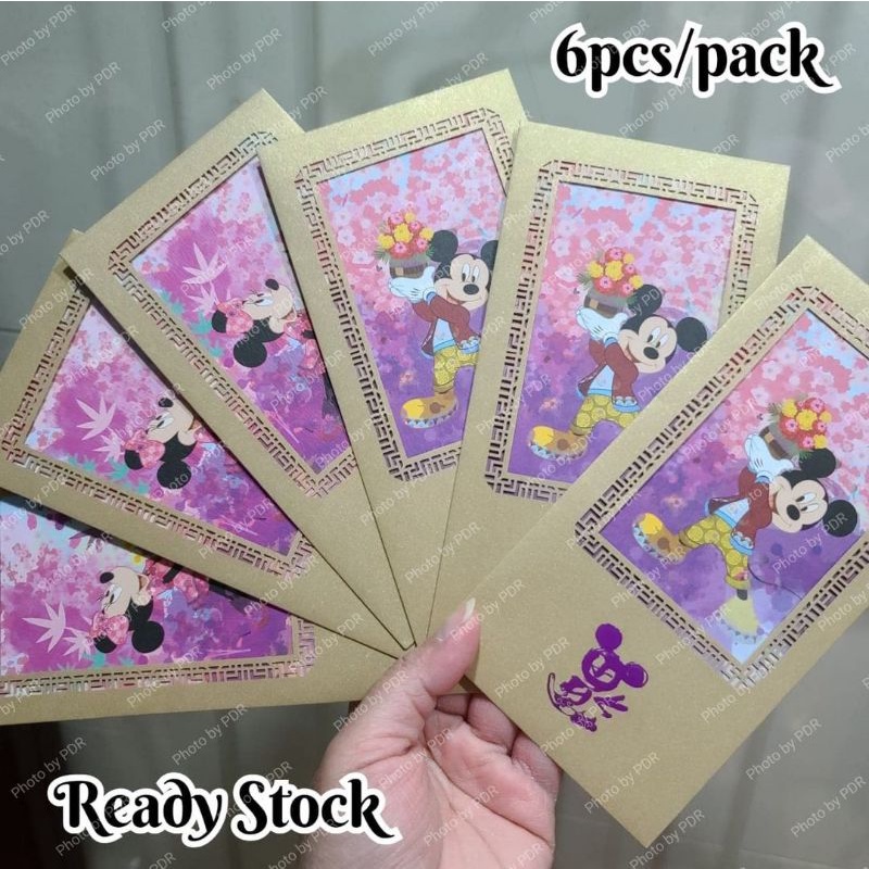 

Angpao Panjang Imlek CNY Sincia Lebaran Isi 6 Pcs Disney Karakter Mickey Minnie Mouse