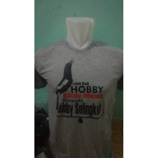 Kaos / T-shirt Kicau Mania Daripa Hobi Selingkuh