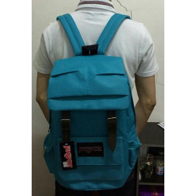 ➵ Tas Ransel Jansport Beltwo (MURAH) - Biru ✶