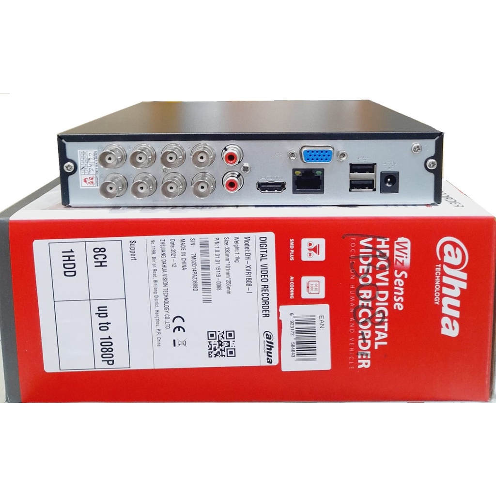 DVR 8ch DAHUA Cooper Series