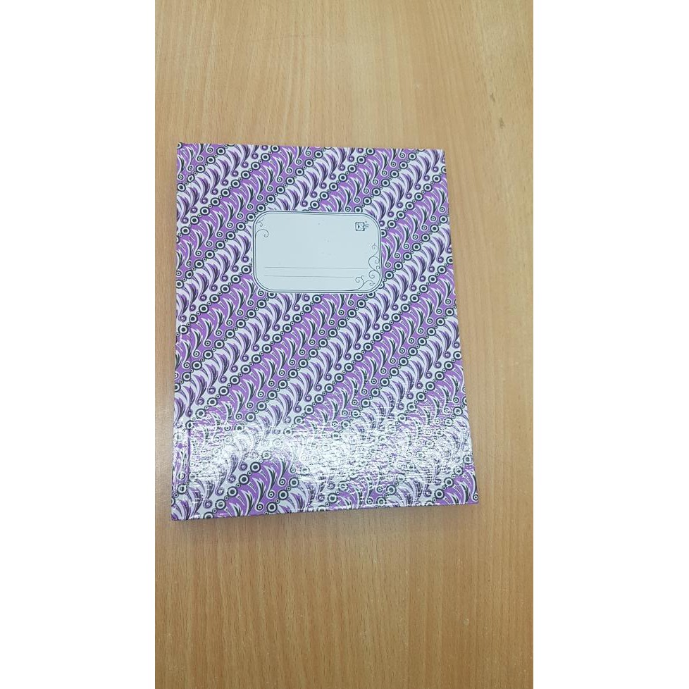 

Buku Tulis Kwarto Hard Cover Tebal Batik