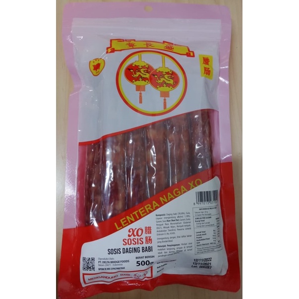 Sosis Babi Lapchiong Lapciong Pork Sausage Lap Chiong Non Halal