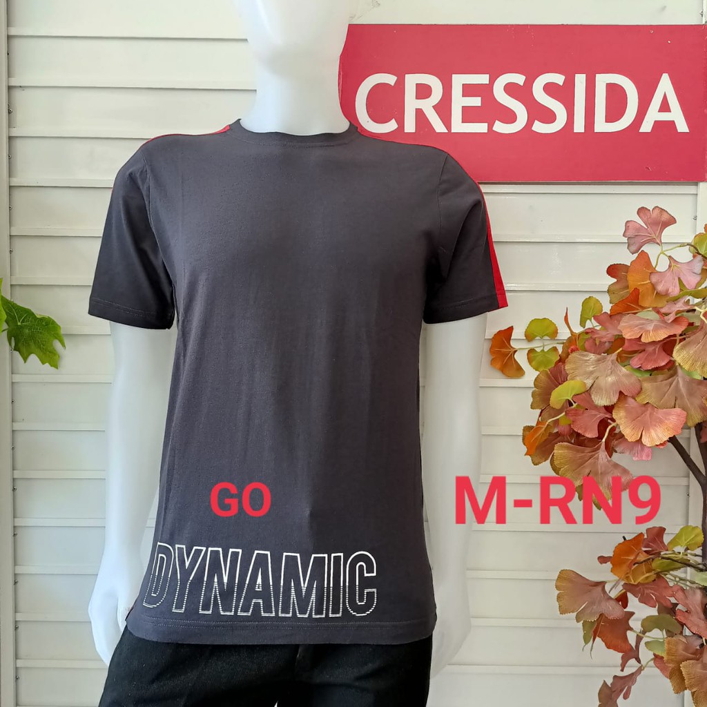 BB  M CRESSIDA KAOS (Regular) Pakaian Pria Atasan Kaos Santai Original Lengan Pendek