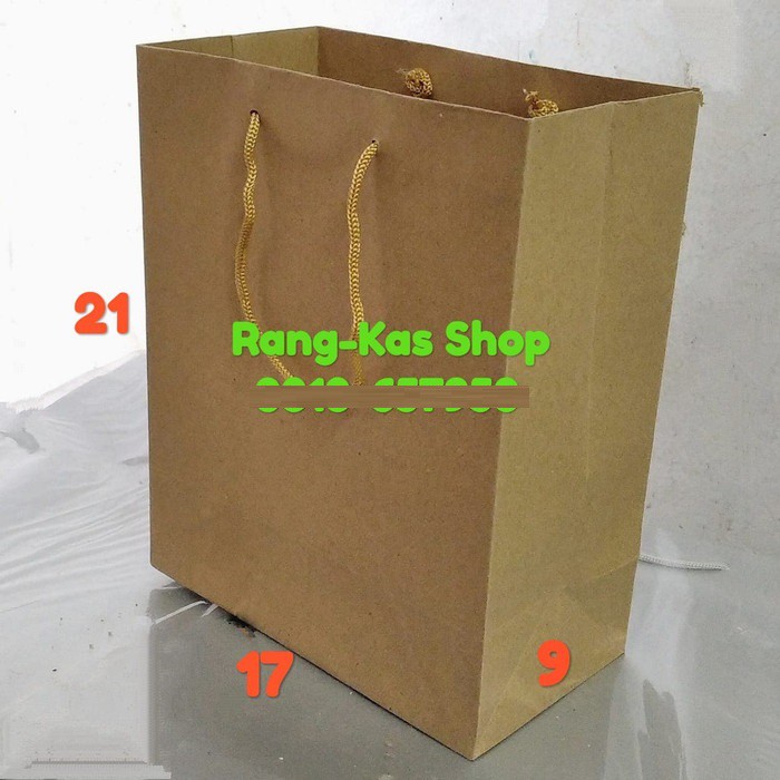 

Paper bag Mini samson kraft polos doff