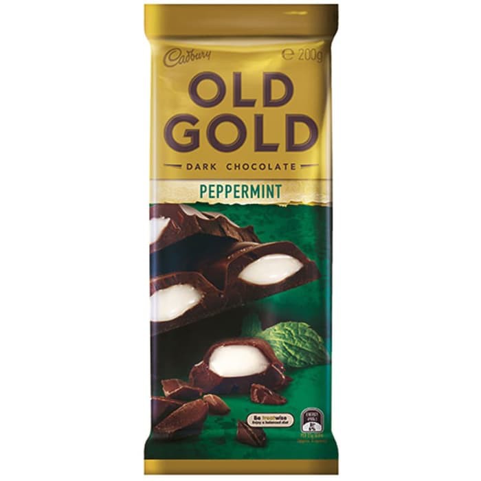 

#HANDCARRY Cadbury Old Gold Dark Chocolate Peppermint 200g - UFOHCR1833