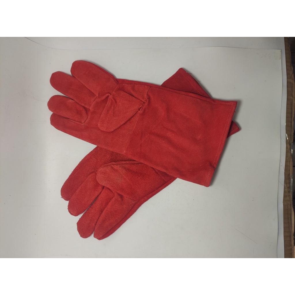 SARUNG TANGAN LAS WELDING / SARUNG TANGAN KULIT ANTI PANAS / SAFETY GLOVES