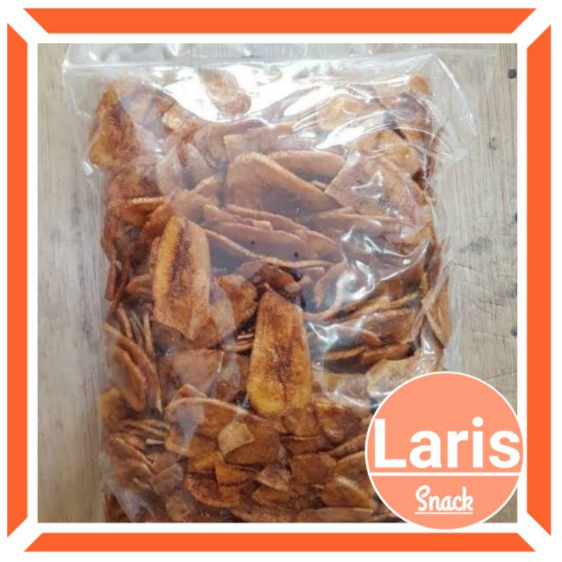 

Kripik Pisang Madu Asli Lampung Super Tipis / Keripik Pisang / Banana Honey Chips / LarisSnack