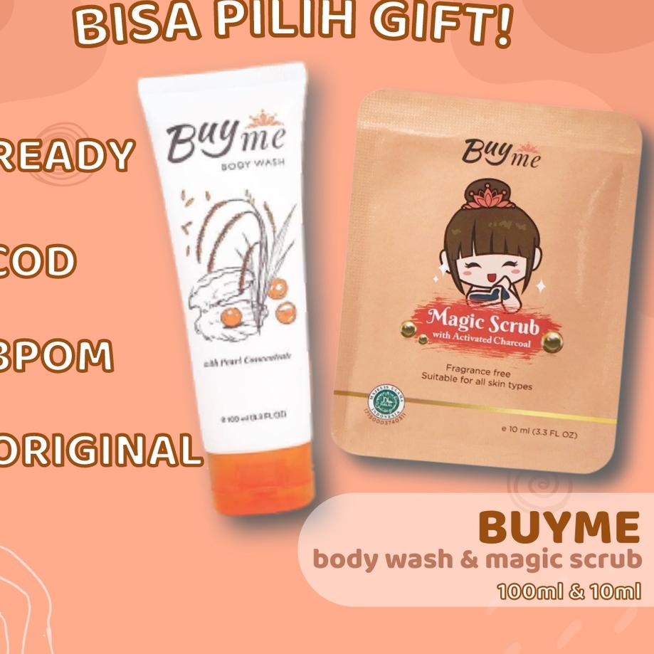 QU94Z☛ BUYME MAGIC SCRUB N BODY WASH MASKER BUY ME BY ME BUYME CHARCOAL SCRUB BODY N FACIAL SCRUB BU