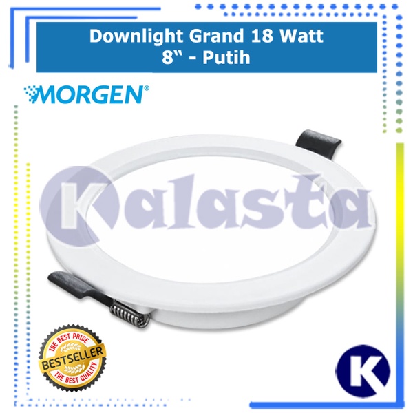 MORGEN Led Downlight Grand IB Round 4-18W 6500K