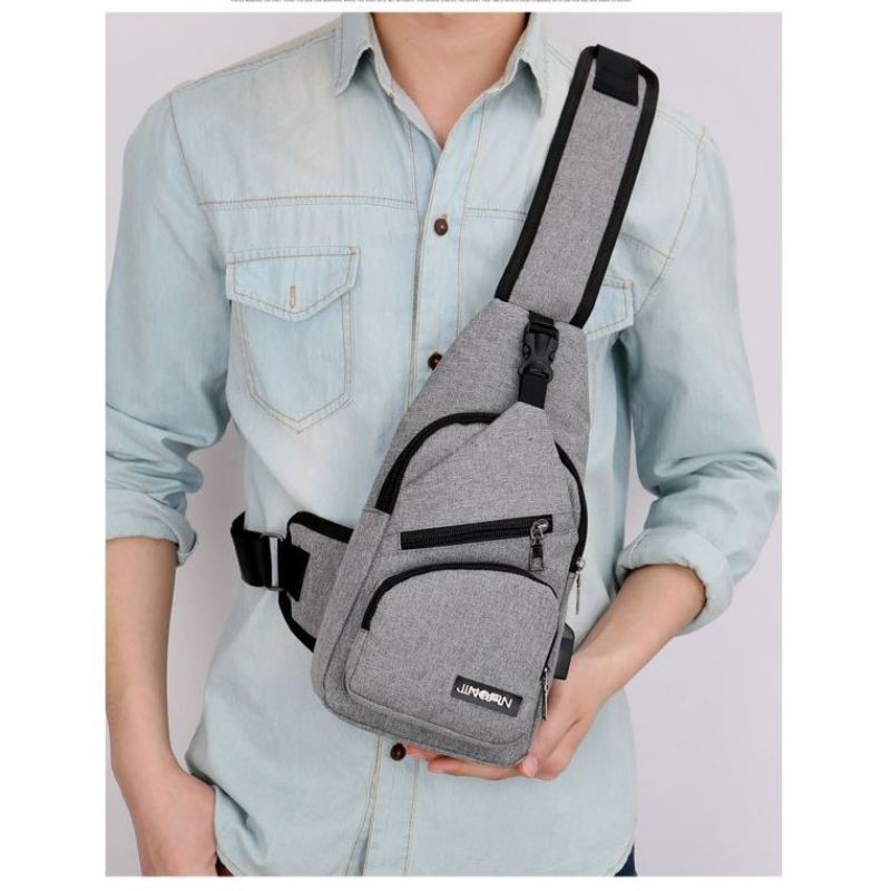 Bundara.id Ta-1109 Tas Import selempang Unisex Tas selempang pria wanita keren