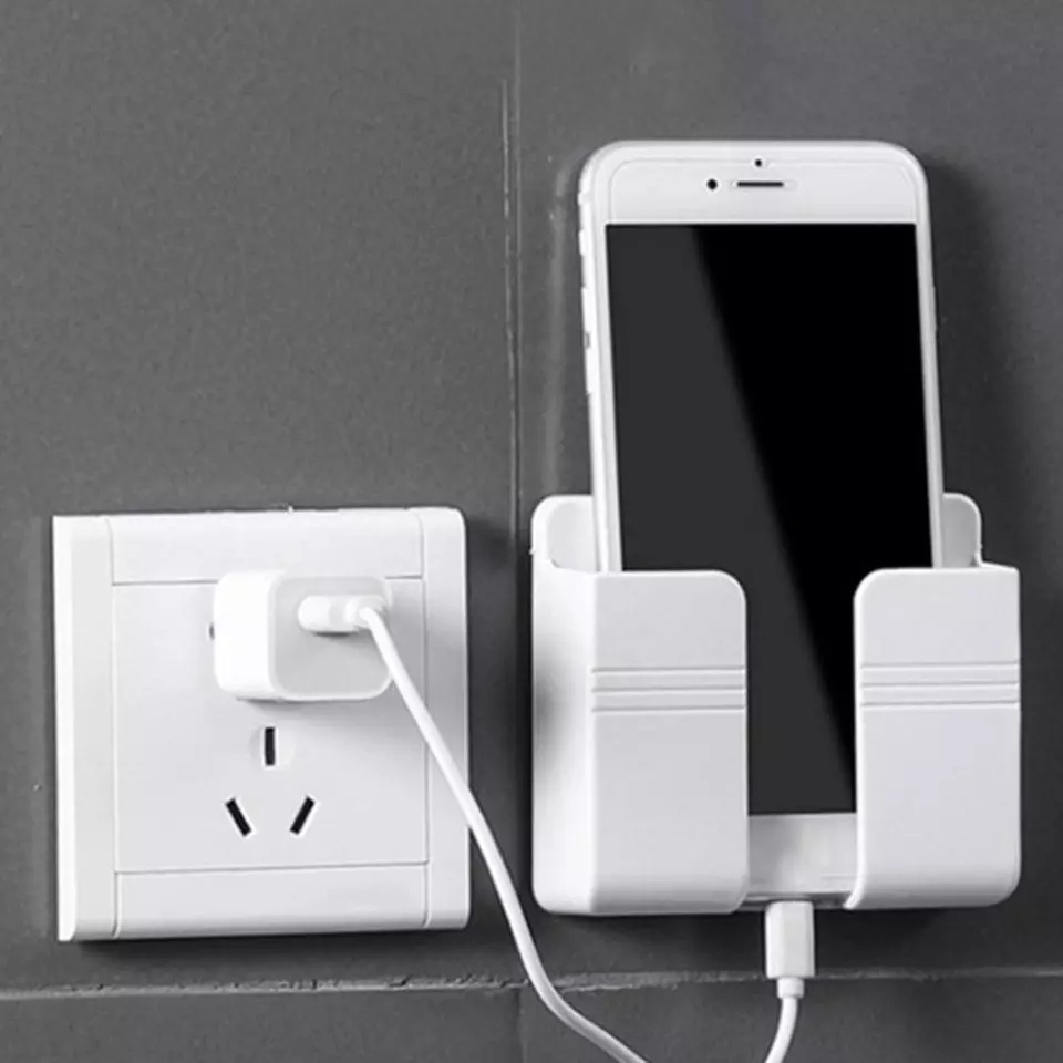 IL - RAK HOLDER HP DINDING / Stand Holder Charging Tempel Dinding / Tempat Cas Hp