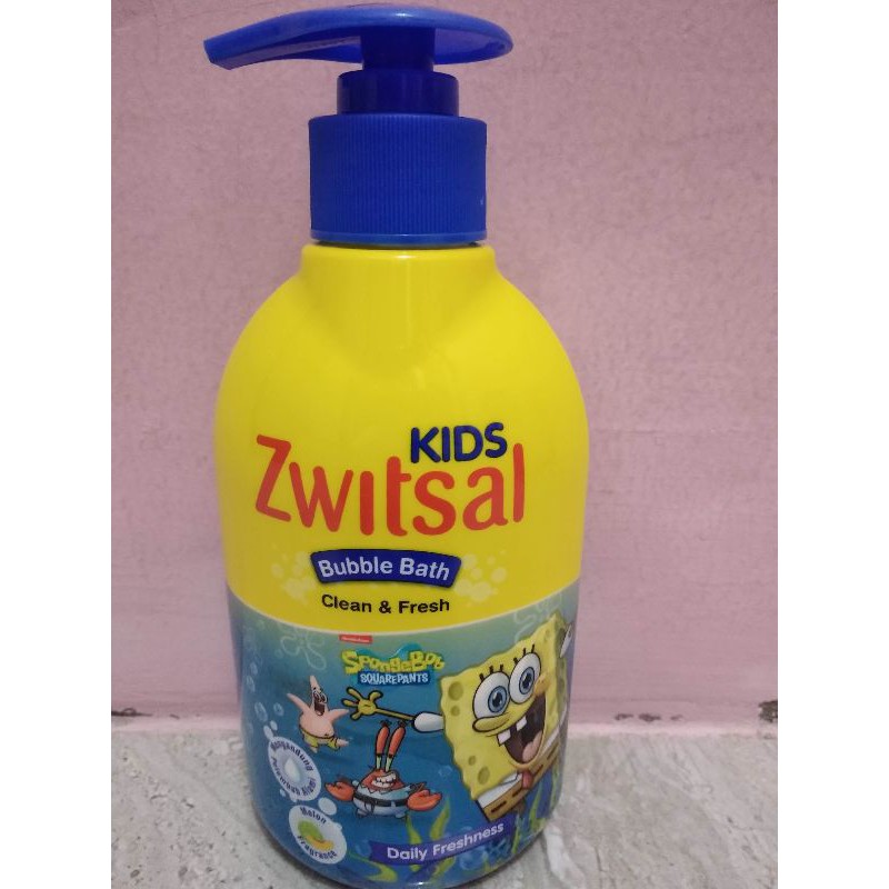 Zwitsal Kids Bath 2 in 1 hair  and body, bubble bath 280ml