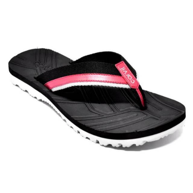 CARVIL Sandal Pria Sponge Konate - BLACK