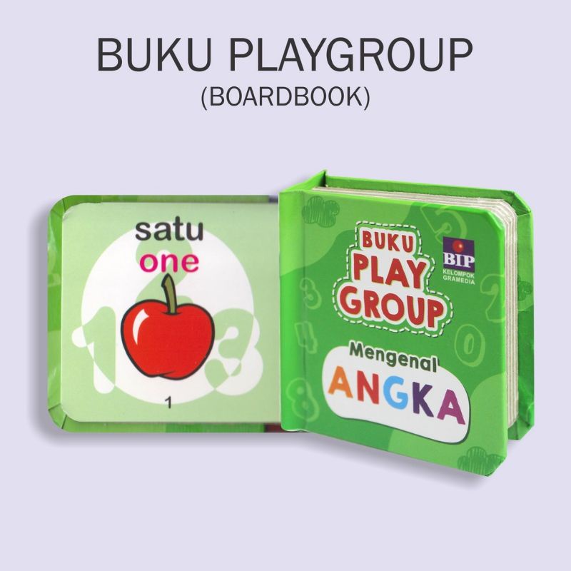 BUKU PLAY GROUP PLAYGROUP BOX SET EDISI BARU - BUKU ANAK - BUKU BALITA - ISI 4 BUKU - gramedia Bip-4